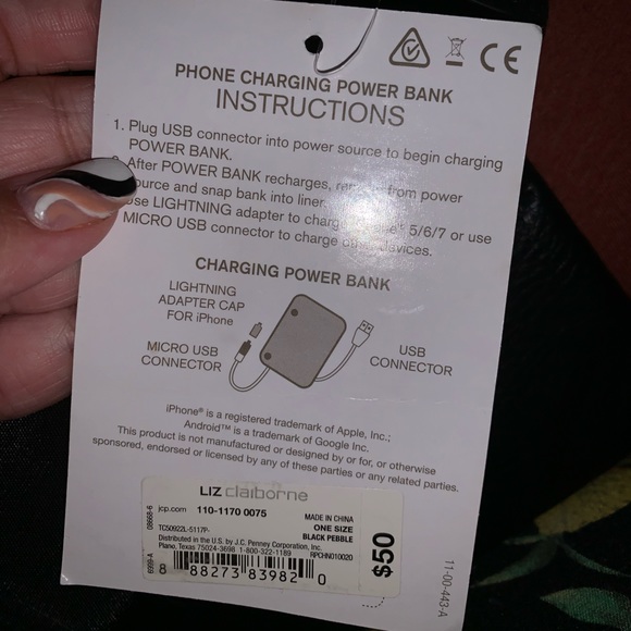 Phone Charging Wallet for apple and android - Picture 4 of 14